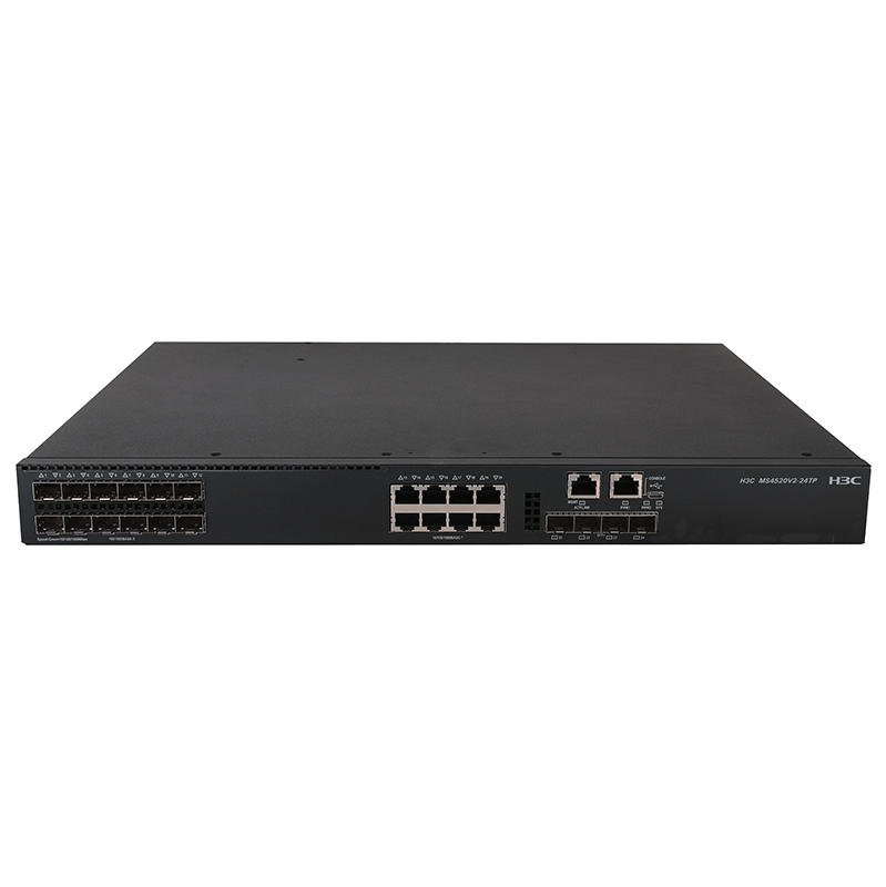 H3C MS4520V2-24TP 12光+8电+4光口万兆上行安防交换机